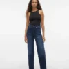Jeans Vmtessa à taille haute et coupe large