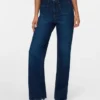 Jeans Vmtessa à taille haute et coupe large