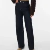 Jeans Vmtessa à taille haute et coupe large