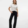 Jeans Vmtessa à taille haute et coupe large