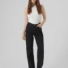 Jeans Vmtessa à taille haute et coupe large