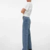 Jeans Vmtessa à taille haute et coupe large