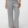 Jeans Vmtessa à taille haute et coupe large