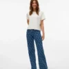 Jeans Vmtessa à taille haute et coupe large
