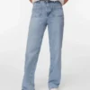 Jeans Vmtessa à taille haute et coupe large