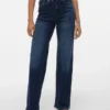 Jeans Vmtessa à taille haute et coupe large
