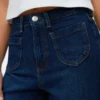 Jeans Vmtessa à taille haute et coupe large
