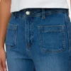 Jeans Vmtessa à taille haute et coupe large