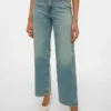 Jeans Vmtessa à taille haute et coupe large