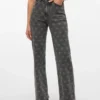 Jeans Vmtessa à taille haute et coupe large