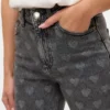 Jeans Vmtessa à taille haute et coupe large