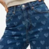 Jeans Vmtessa à taille haute et coupe large