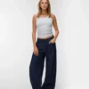 Jeans Vmvaleria à taille mi-haute et coupe large