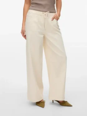 Jeans Vmvaleria à taille mi-haute et coupe large