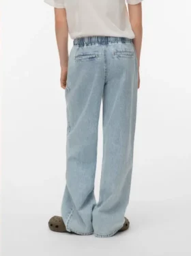 Jeans Vmvaleria à taille mi-haute et coupe large