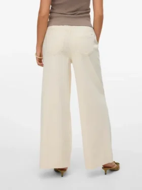 Jeans Vmvaleria à taille mi-haute et coupe large