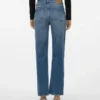 Jeans Vmvalerie à taille mi-haute et coupe décontractée