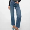 Jeans Vmvalerie à taille mi-haute et coupe décontractée
