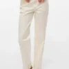 Jeans Vmvalerie à taille mi-haute et coupe droite