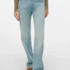 Jeans Vmvalerie à taille mi-haute et coupe droite