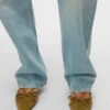 Jeans Vmvalerie à taille mi-haute et coupe droite