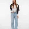 Jeans Vmwien à taille mi-haute et coupe large