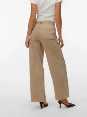 Jeans Vmwien à taille mi-haute et coupe large