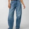 Jeans Vmzoe à taille mi-haute et coupe ample