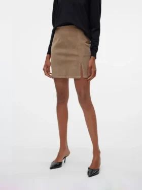 Jupe courte de taille haute Vmlula