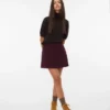 Jupe courte de taille haute Vmlula