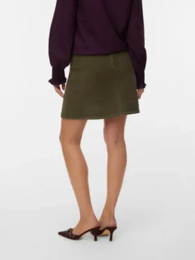 Jupe courte de taille haute Vmlula
