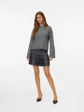 Jupe courte de taille mi-haute Vmpiper