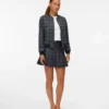 Jupe courte de taille mi-haute Vmpiper