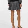 Jupe courte de taille mi-haute Vmpiper