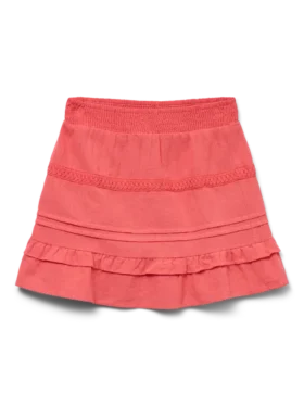 Jupe courte de taille mi-haute Vmpretty