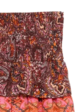 Jupe courte de taille mi-haute Vmswip