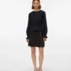 Jupe courte Short taille mi-haute Vmhennesy