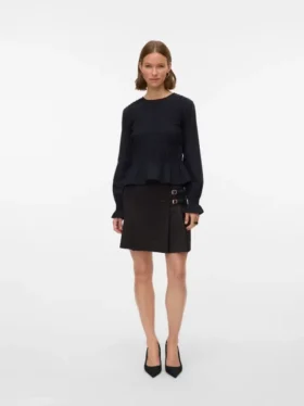 Jupe courte Short taille mi-haute Vmhennesy