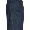 Jupe courte à taille haute