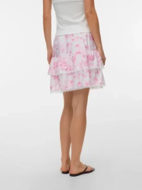 Jupe courte taille haute Vmbliss