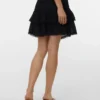 Jupe courte taille haute Vmbliss