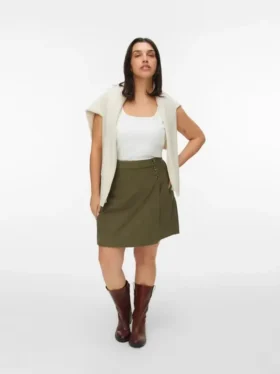 Jupe courte taille haute Vmcelly