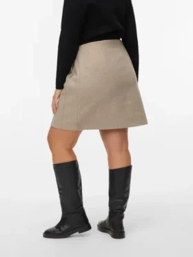 Jupe courte à taille haute Vmcfortuneallison