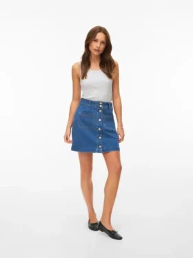 Jupe courte taille haute Vmdarya