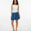Jupe courte taille haute Vmdora
