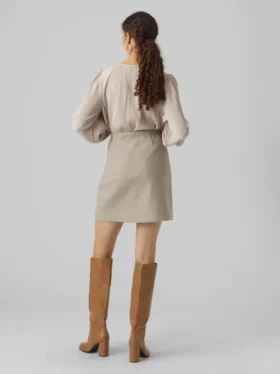 Jupe courte à taille haute Vmfortuneallison