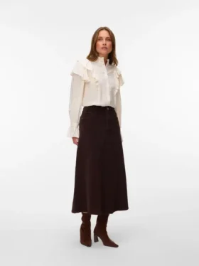 Jupe courte taille haute Vmgina