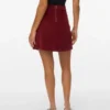 Jupe courte taille haute Vmkata