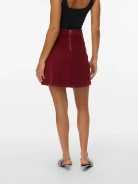 Jupe courte taille haute Vmkata