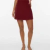 Jupe courte taille haute Vmkata